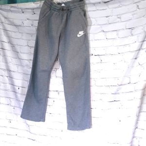 Dark Grey Nike sweatpants.
